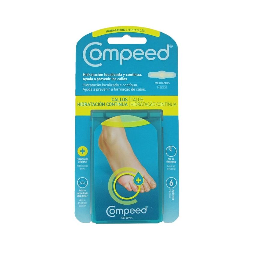 Compeed Calluses Hydratation Continue 6 Unités