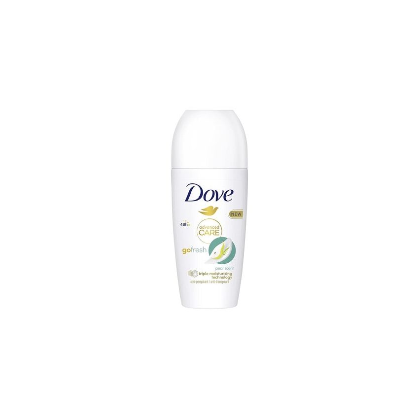 Dove Advanced Care Pear And Aloe Roll On Deodorant Déodorant (Déo) Mixte 50Ml