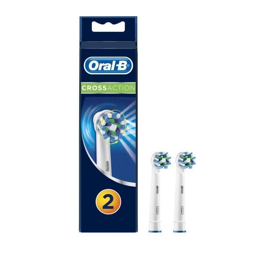 Oral-B Pro Cross Action Refill   2 Unités