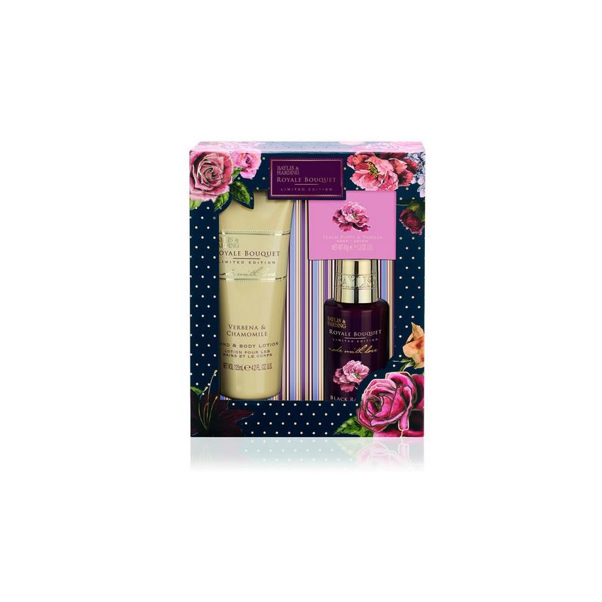 Baylis And Harding Royale Bouquet Blue Trio Coffret 3 Produits 2018
