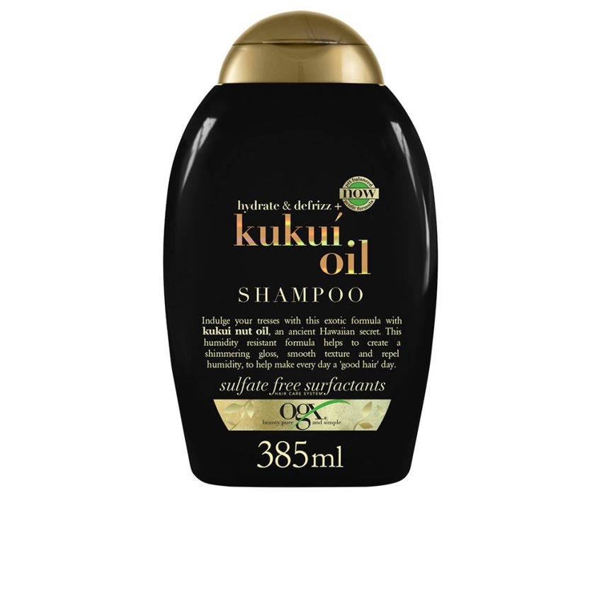 Shampooing Anti-Frisottis Kukui Oil - 385 Ml