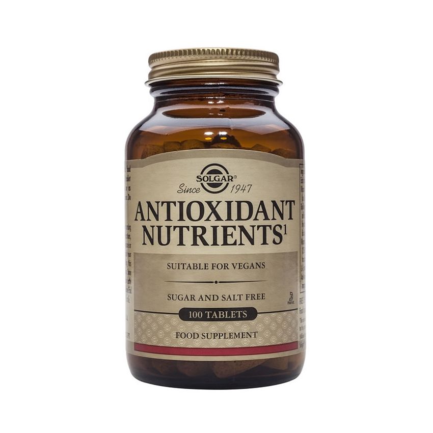 Solgar Nutrients Antioxydants 100 Comprimés