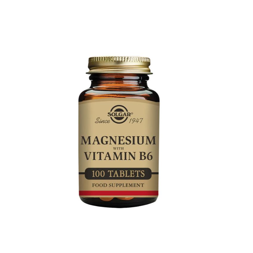 Solgar Magnesium With Vitamin B6 - Pack Of 100