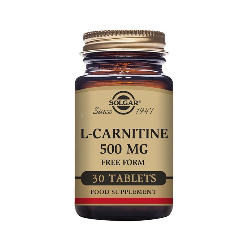 Solgar L-Carnitina 500Mg 30 Comprimés