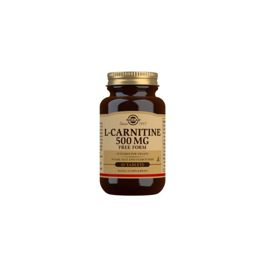 Solgar L-Carnitine 500 Mg Tablets - Pack Of 60