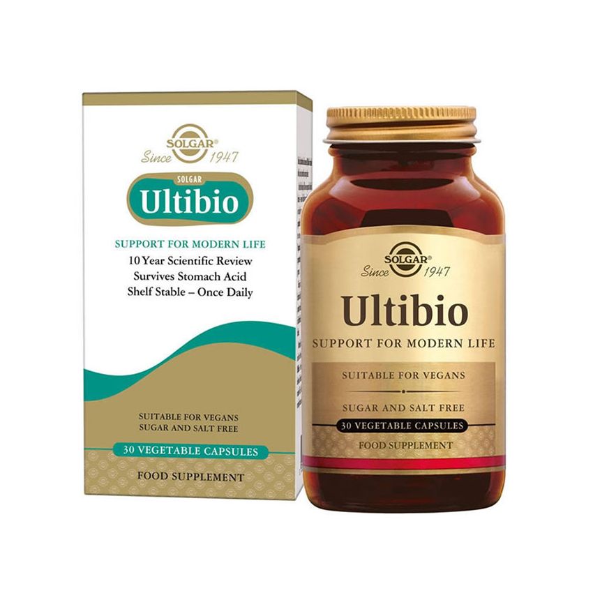 Solgar Ultibio 20000 Millions De Microorganismes 30 Capsules