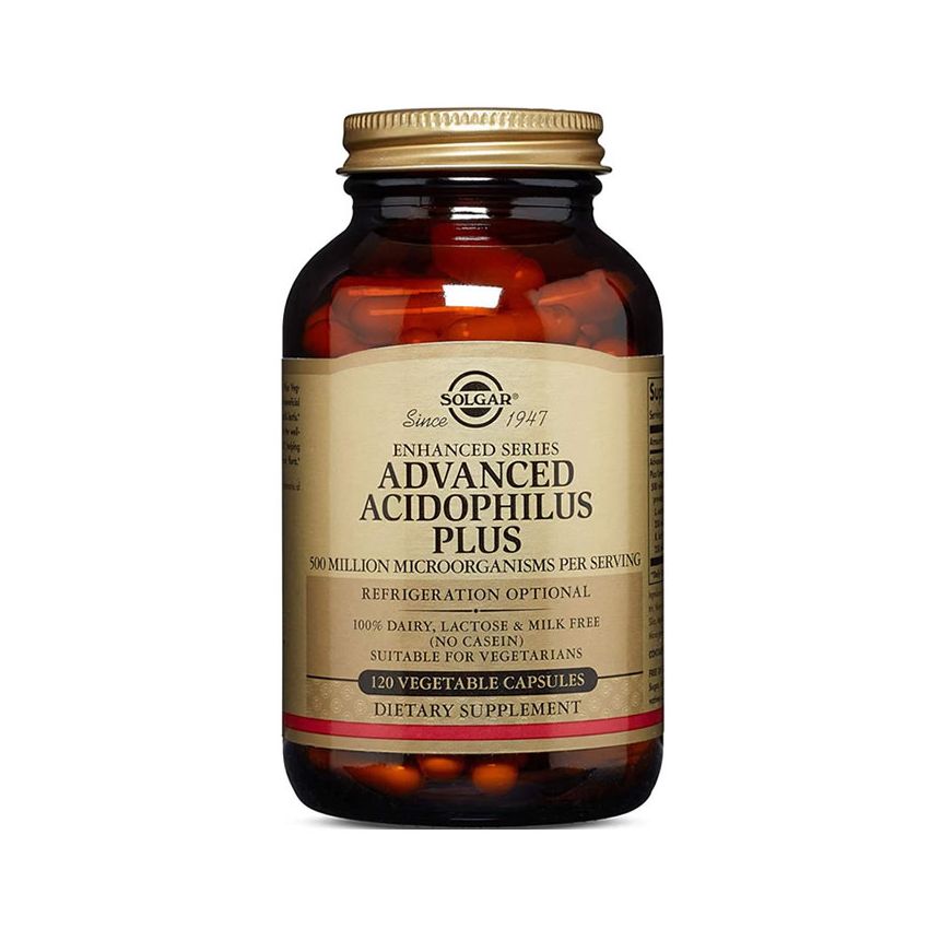 Solgar Advanced Acidophilus Plus 120 Gélules