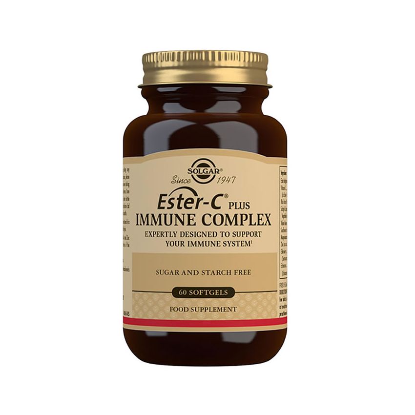 Solgar Ester-C Plus Immune 60 Capsules Molles