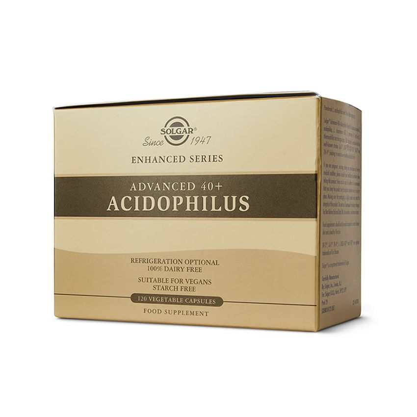 Solgar Advanced 40+ Acidophilus 120 Gélules