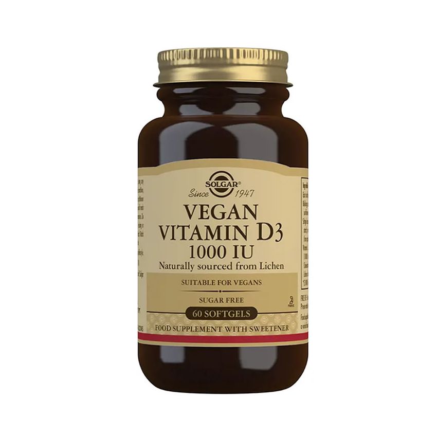 Solgar Vitamina D3 1000Ui 60 Softgels