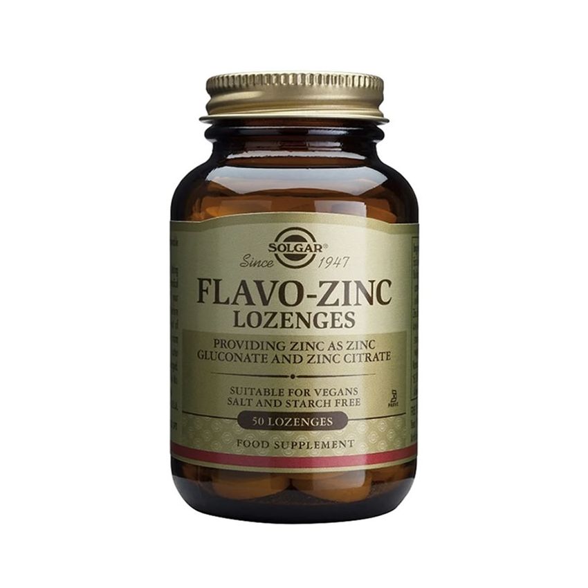 Solgar Flavo-Zinc 50 Lozenges