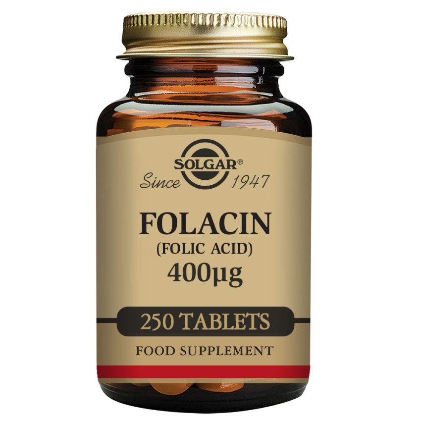 Solgar Folacin 400Mg 250 Comprimés