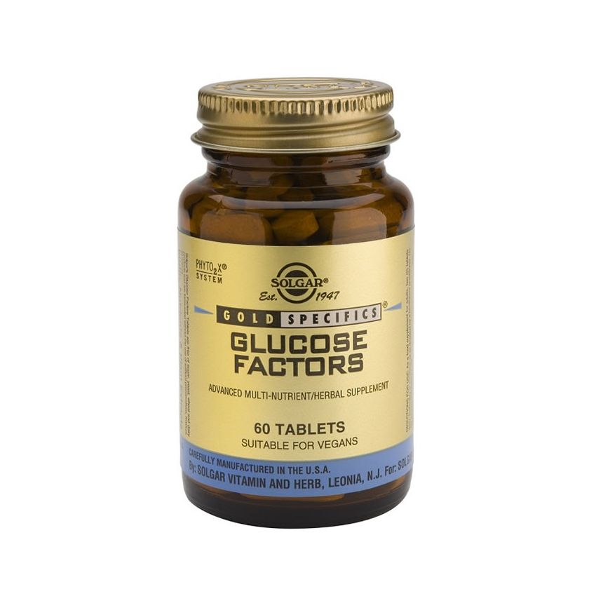 Solgar Gs Facteur De Glucose 60 Comprimés