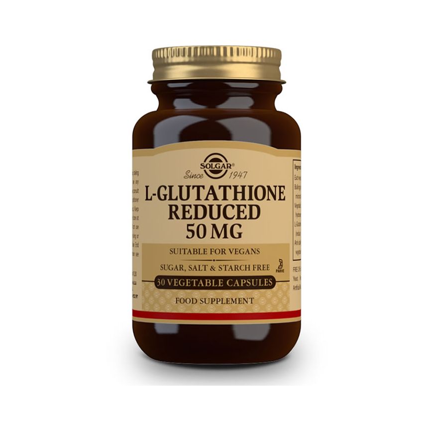 Solgar L-Glutathione 50Mg 30 Gélules