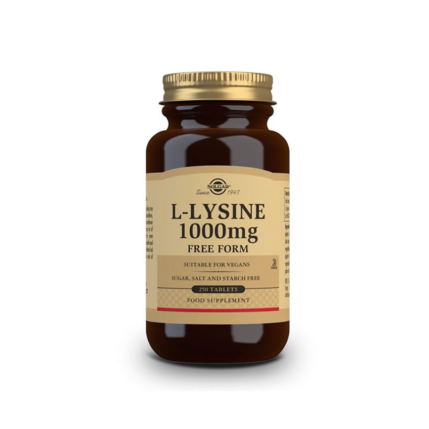Solgar L-Lysine 1000Mg 250 Gélules