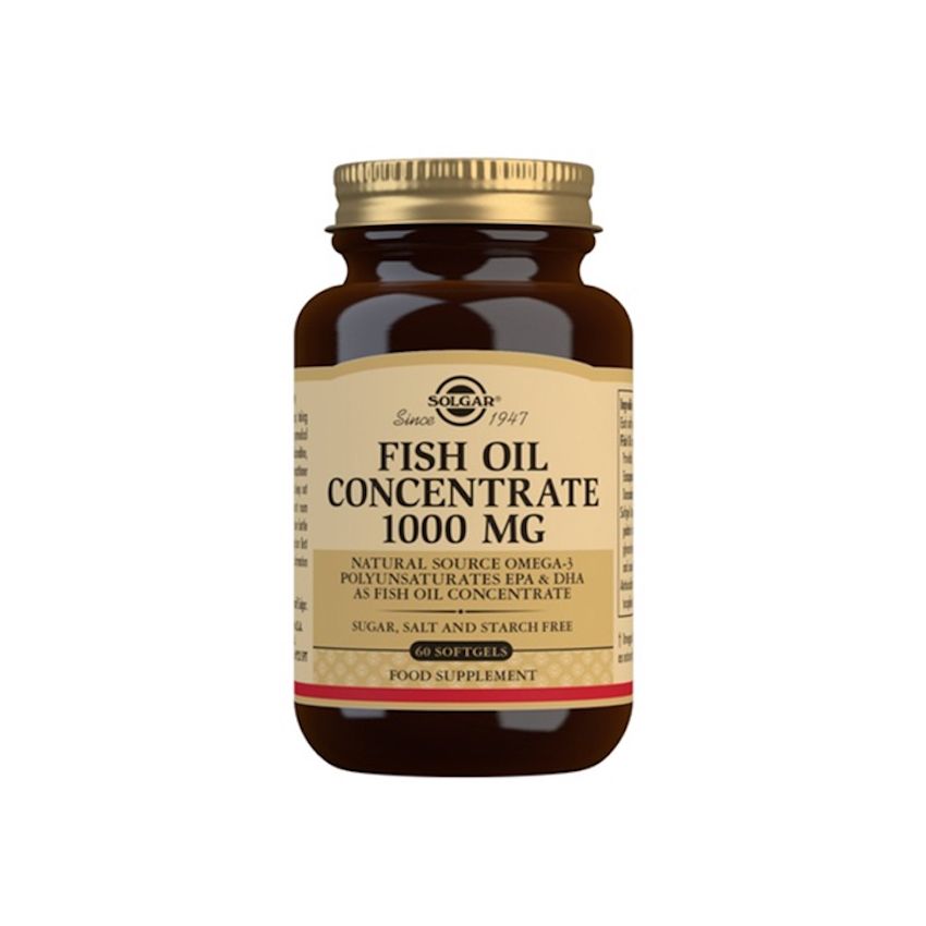 Solgar Fish Oil Concentrate 60 Gélules