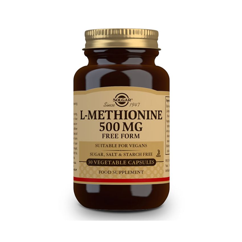 Solgar L-Metionina 500Mg 30 Gélules