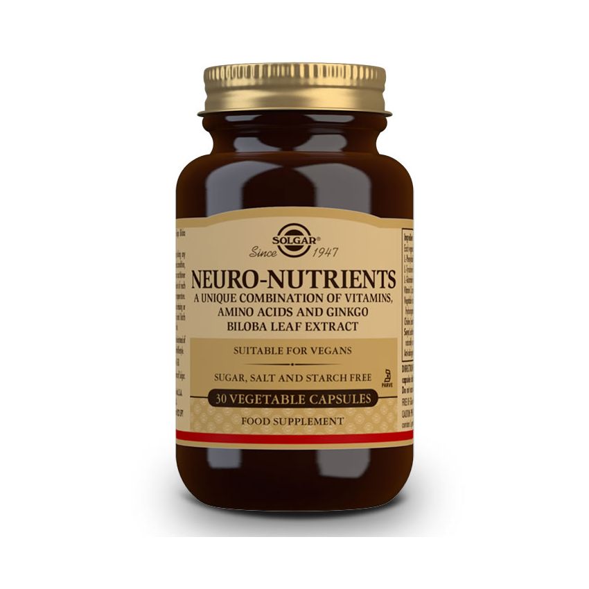 Solgar Neuro Nutriments 30 Gélules