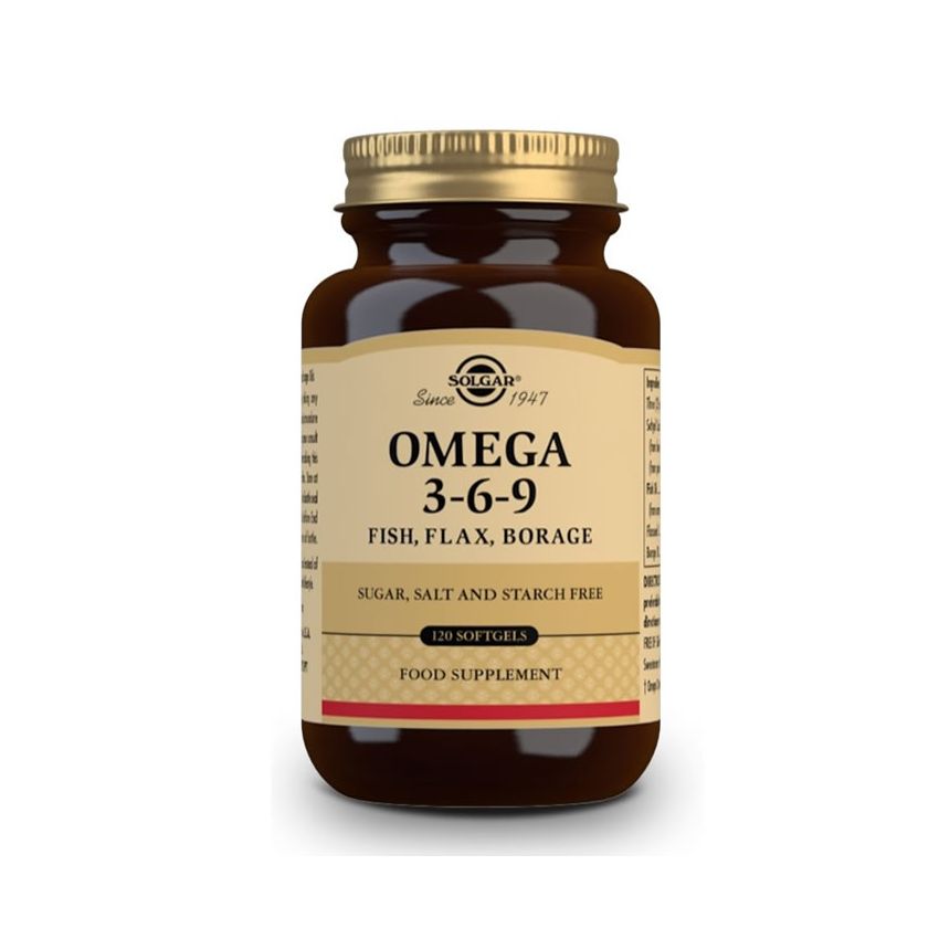 Solgar Omega 3-6-9 120 Capsules