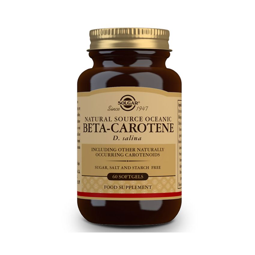 Solgar Bêta-Carotène 100% 7Mg 60 Gélules