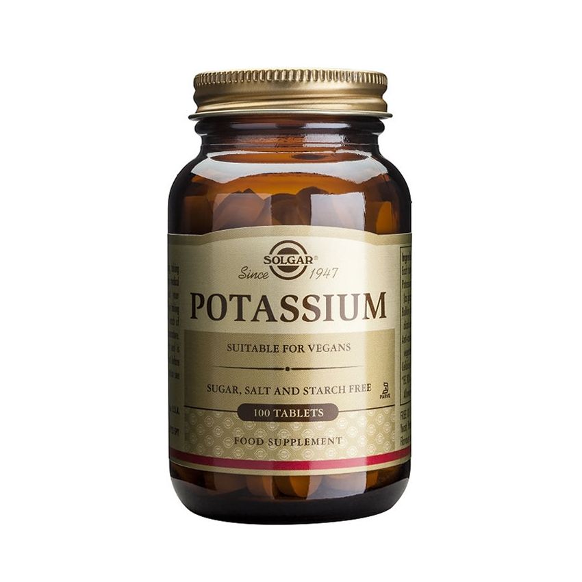 Solgar Gluconate De Potassium 100 Comprimés