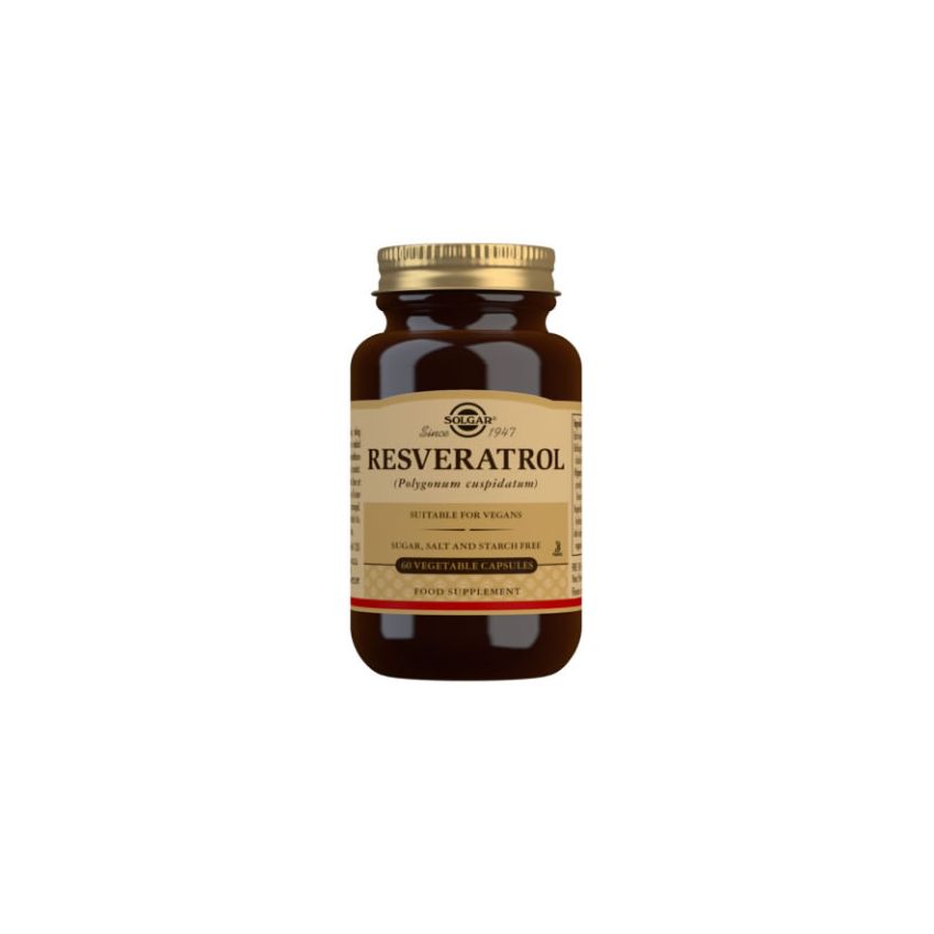 Solgar Resvératrol 100 Mg 60 Gélules