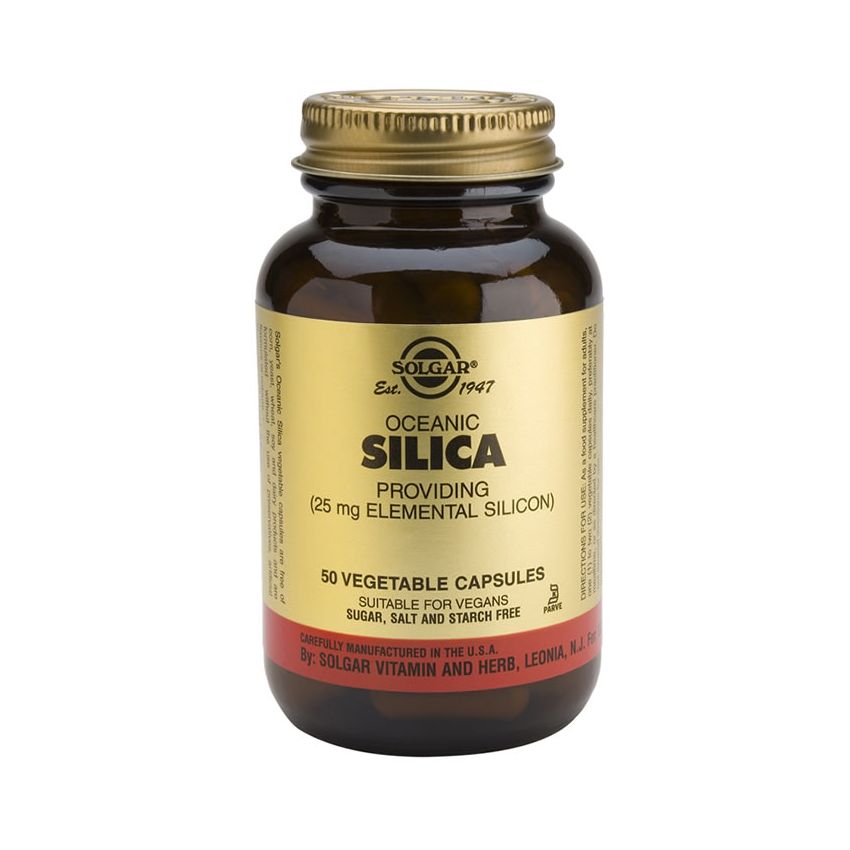 Solgar Ocean Silica 25Mg 50 Capsules
