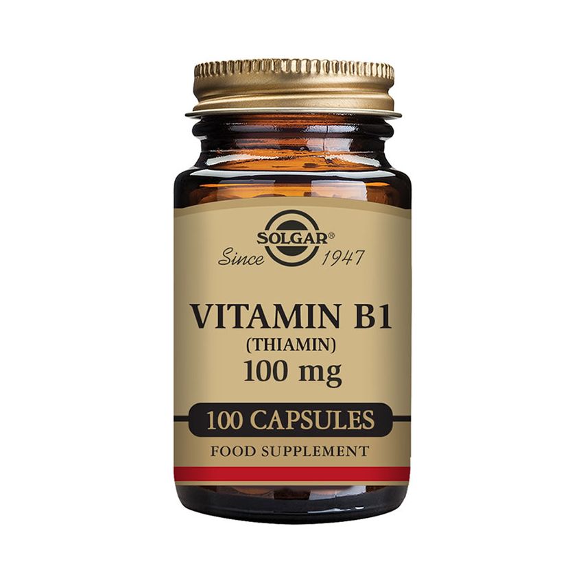 Solgar Vitamine B1 100Mg 100 Capsules