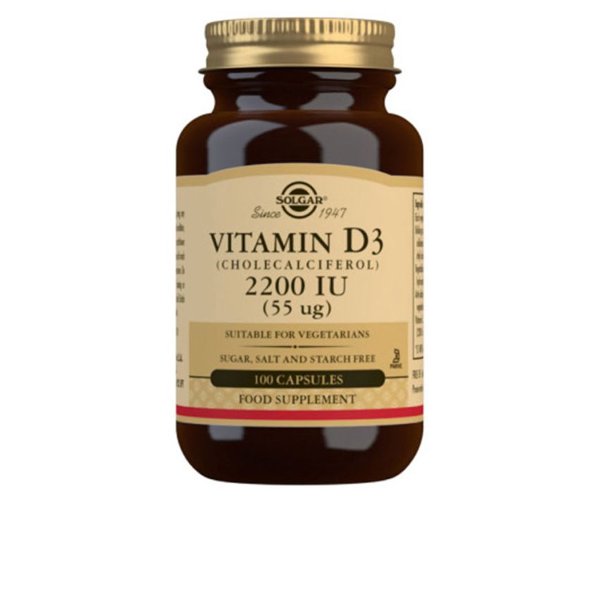 Vit D3 2200Ui(55Mcg.) Cápsulas Vegetales - 100 U