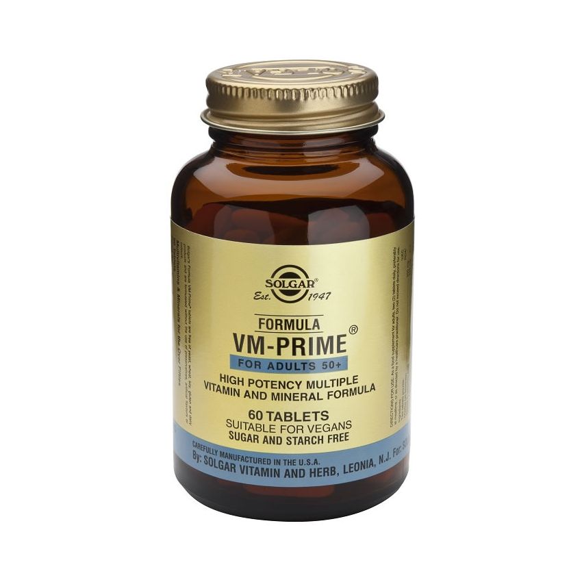 Solgar Vm-Prime Adultes +50 60 Gélules