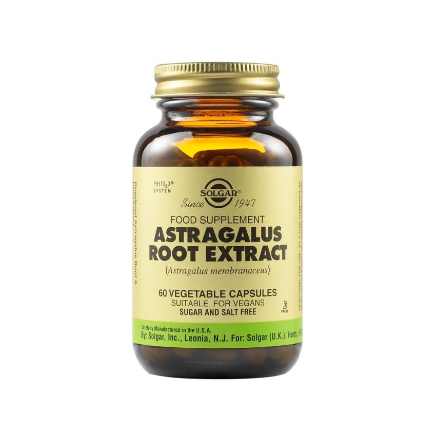 Solgar Astragalus 60 Capsules