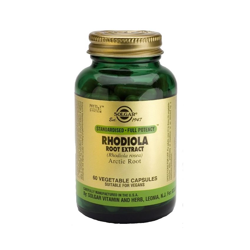 Solgar Spf Racine De Rhodiola 60 Capsules
