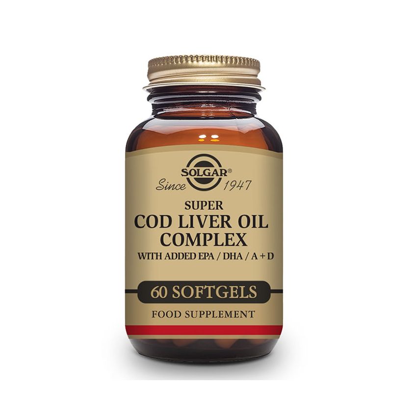 Solgar Super Cod Liver Oil Complex 60 Perles