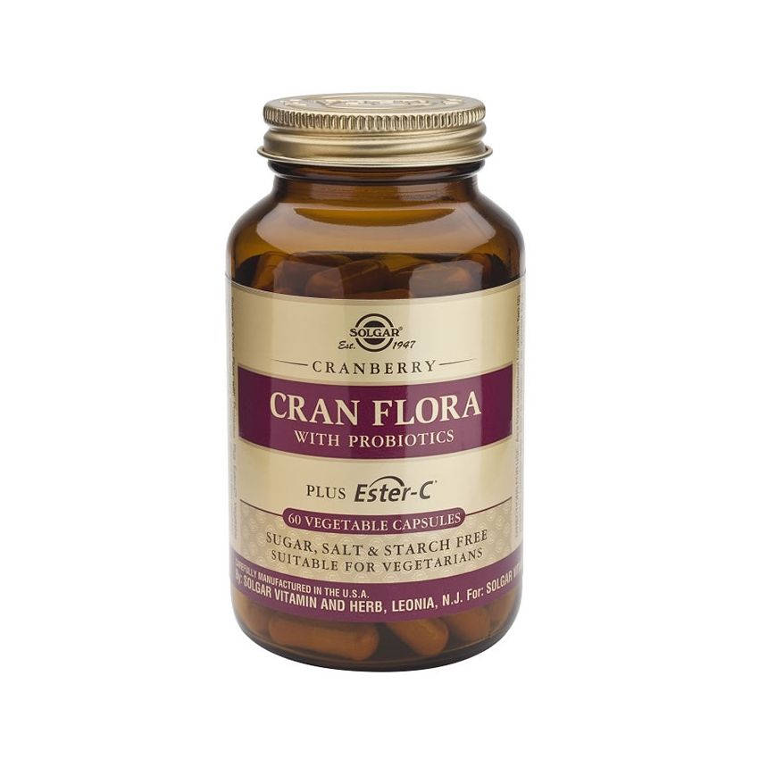 Solgar Cran Flora 60 Gélules