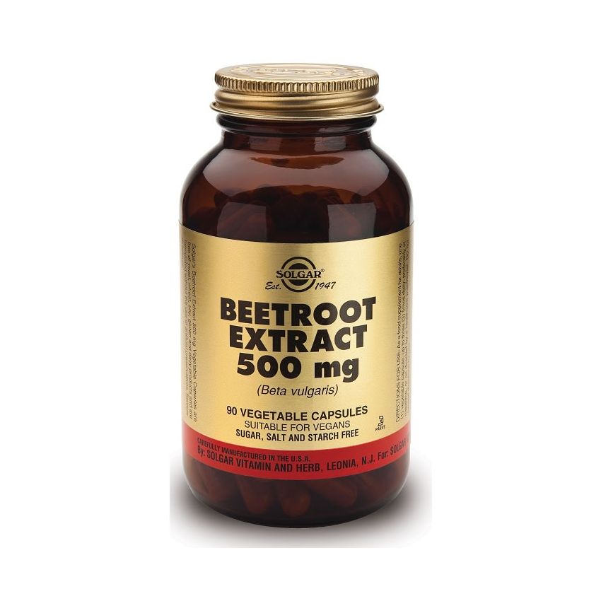 Solgar Betterave 500Mg (Beta Vulgaris) 90 Gélules