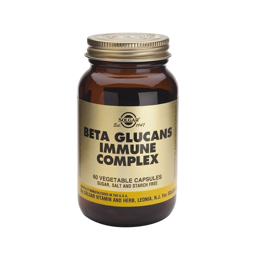Solgar Beta Glucans Immune Complex 60 Gélules