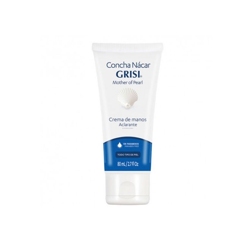 Grisi Hand Cream With Mother-Of-Pearl Shell 80G