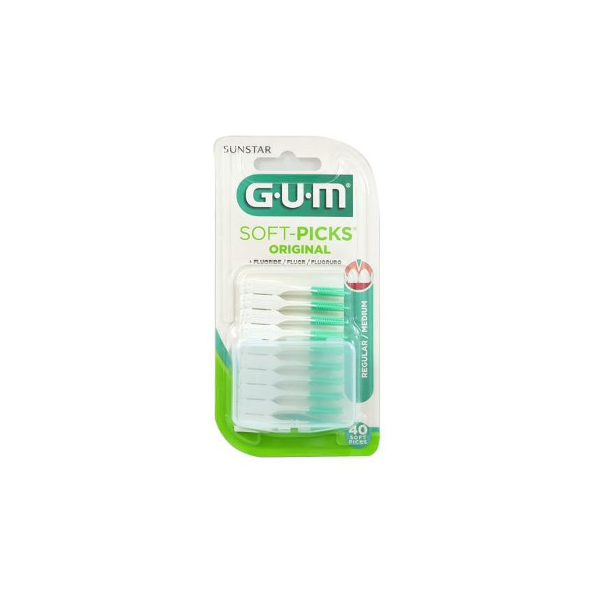 Sunstar Gum Soft Picks Regular Cleaner 40 Pcs