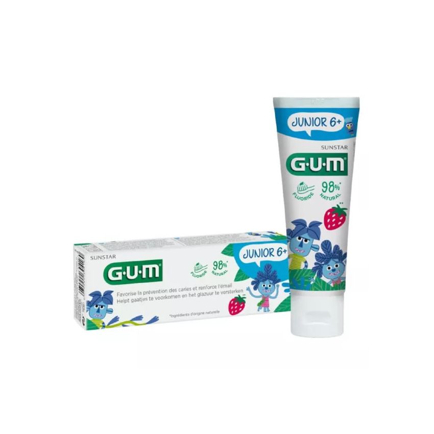 Dentifrice Gum Junior Fraise  50Ml