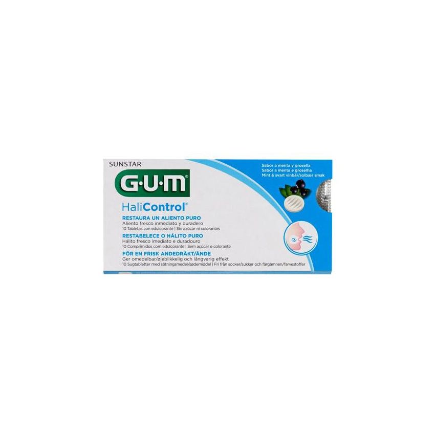 Gum Halicontrol Pastilles 10 Pastilles