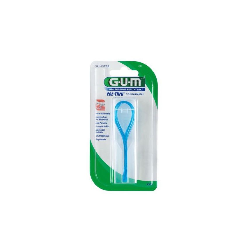Gum Eez-Thru Enhebradores De Hilo Dental 25 Unidades