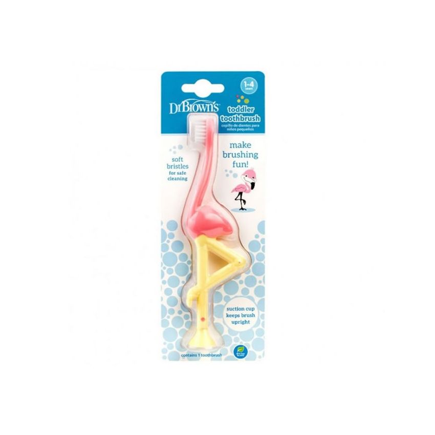 Dr. Brown'S Toothbrush 1-4 Years Flamant