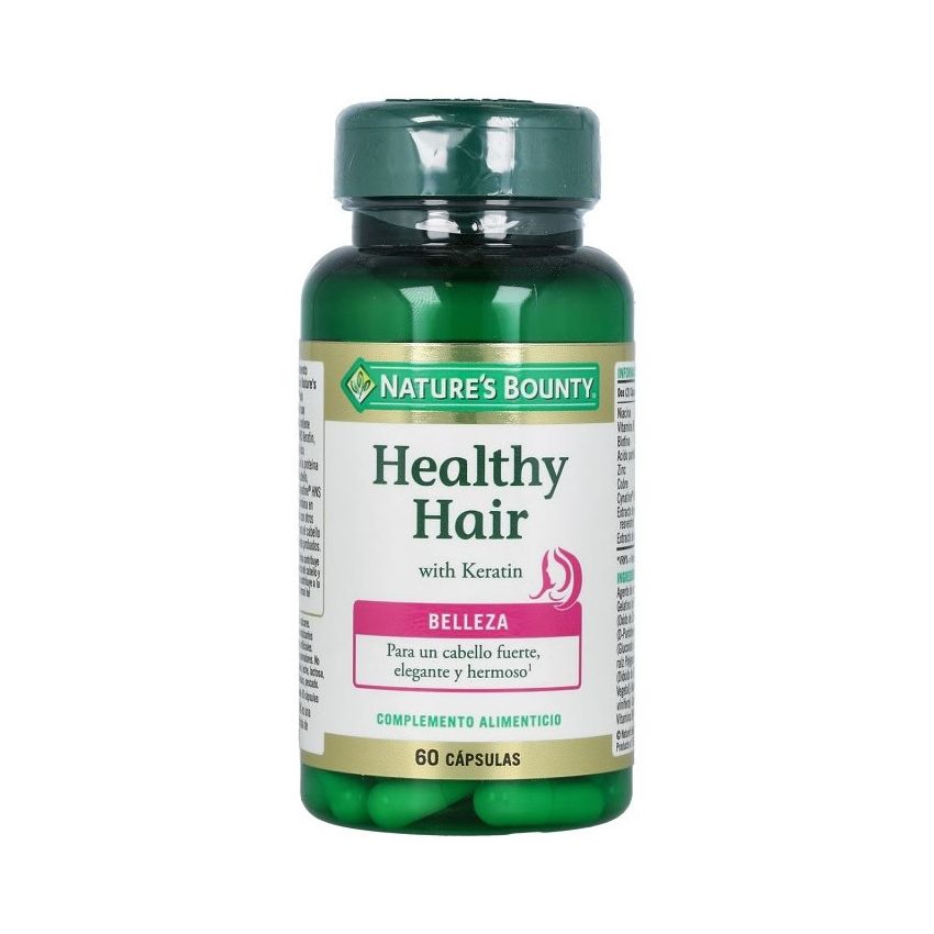 Nature'S Bounty Healthy Hair Keratin 60 Gélules