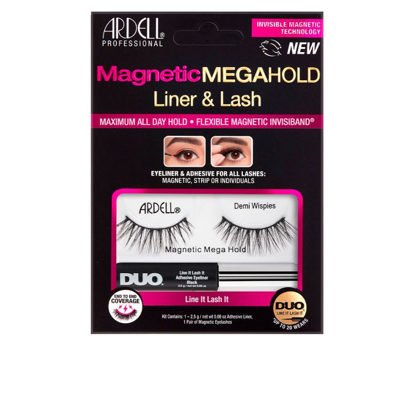 Cils Magnétiques Megahold Demi Wispies Liner & Lash - 2 U