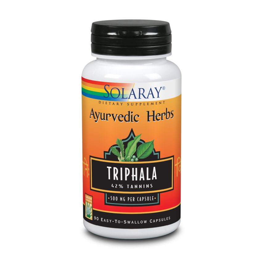 Solaray Triphala 500 Mg 90 Caps