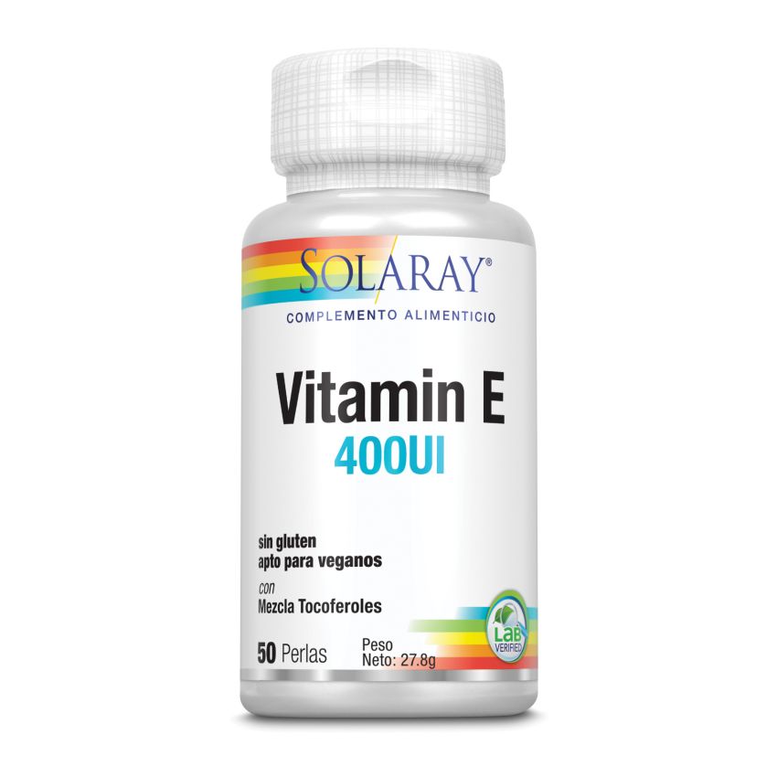Solaray Vitamina E 50 Perlas