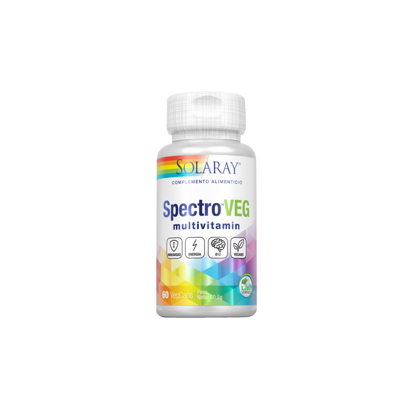 Solaray Spectro Multi Vitaminas Y Minerales 60 Vcaps
