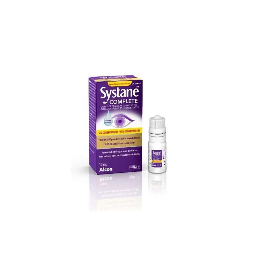 Systane Complete Gouttes Lubrifiantes Pour Les Yeux 10 Ml