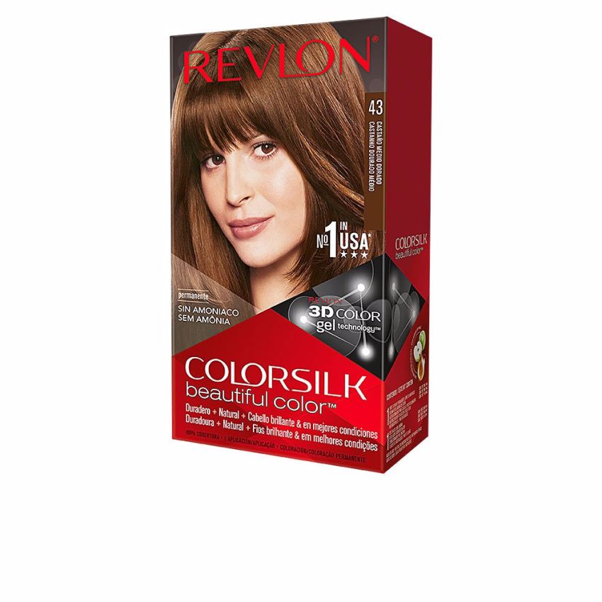 Colorsilk Tinte - 43-Brun Doré Moyen
