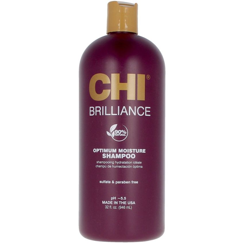 Shampooing Hydratant Optimal Chi Deep Brilliance Olive & Monoi - 946 Ml
